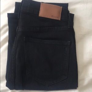 Madewell Roadtripper skinny jeans Bennett black 28